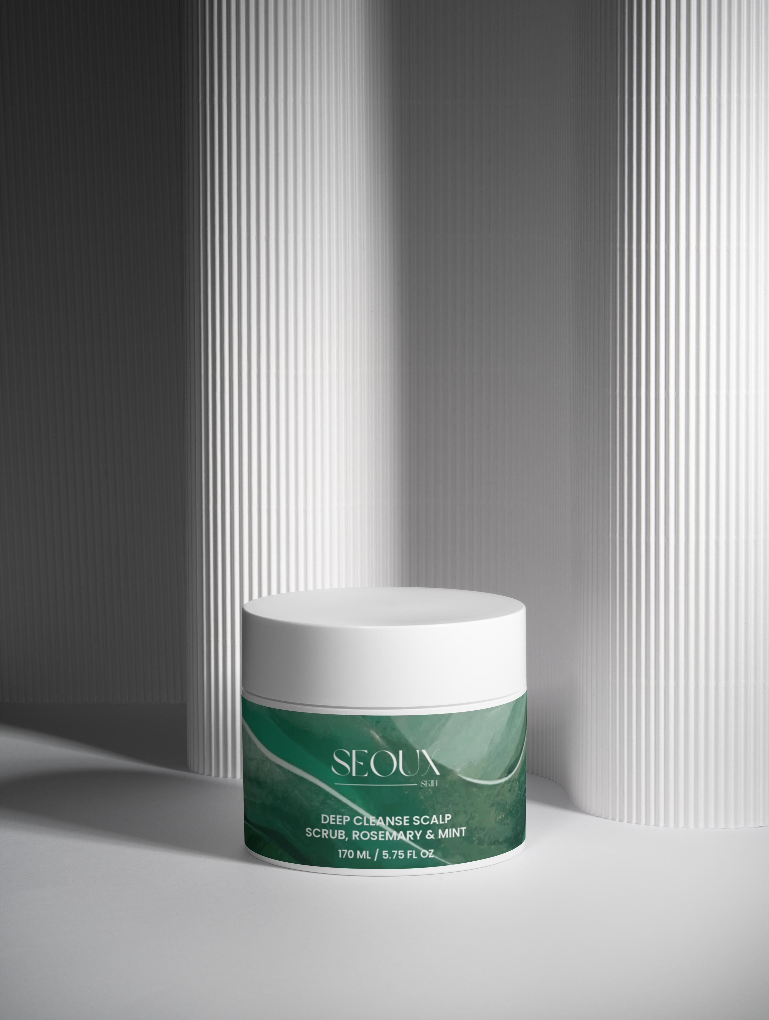 Deep Cleanse Scalp Scrub, Rosemary & Mint