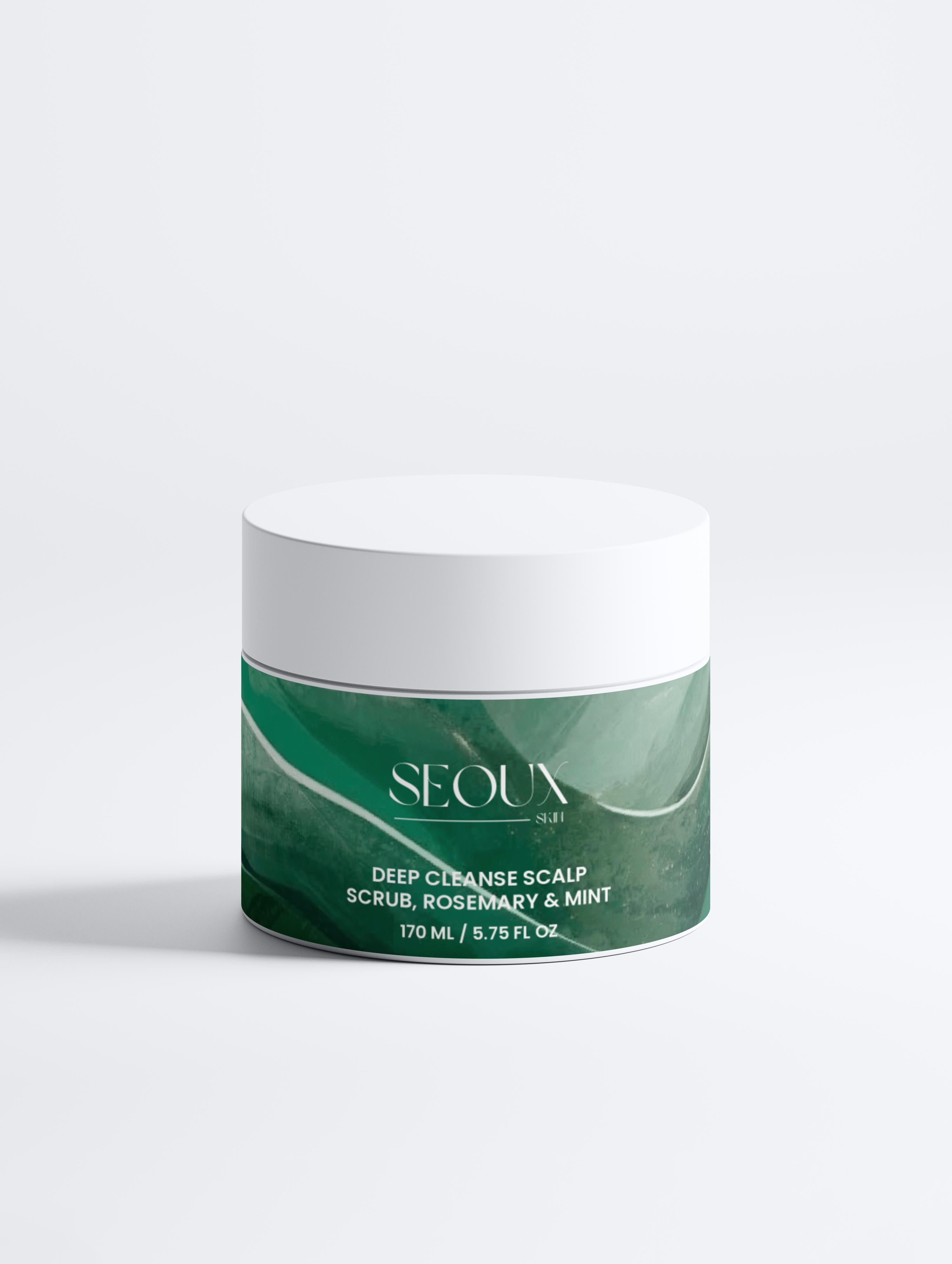 Deep Cleanse Scalp Scrub, Rosemary & Mint